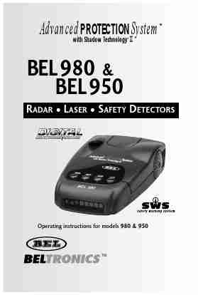 Beltronics Radar Detector 950-page_pdf